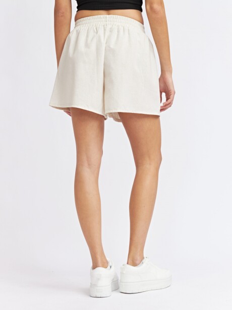 SHORT FLOR CRUDO