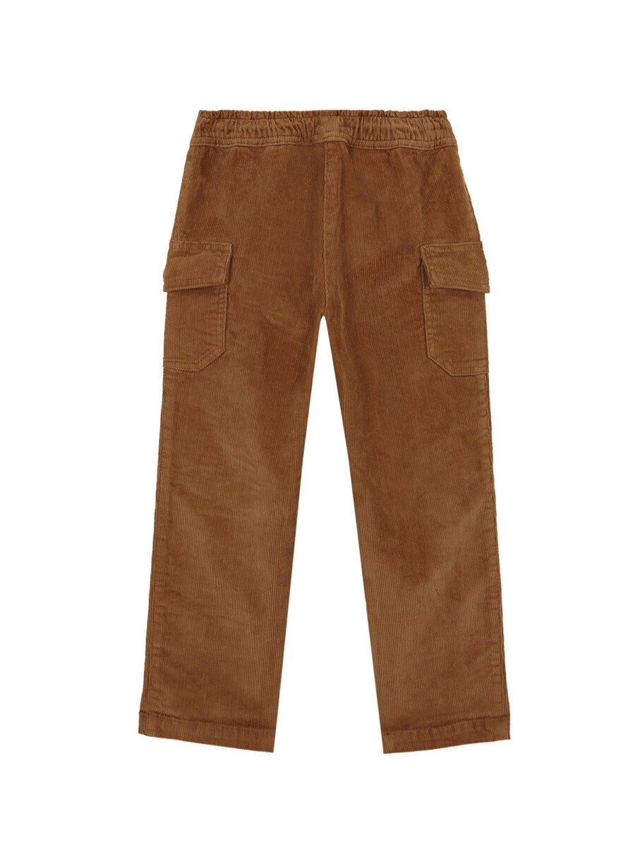 Pantalones De Pana Camel