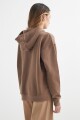 Hoodie con capucha MARRON