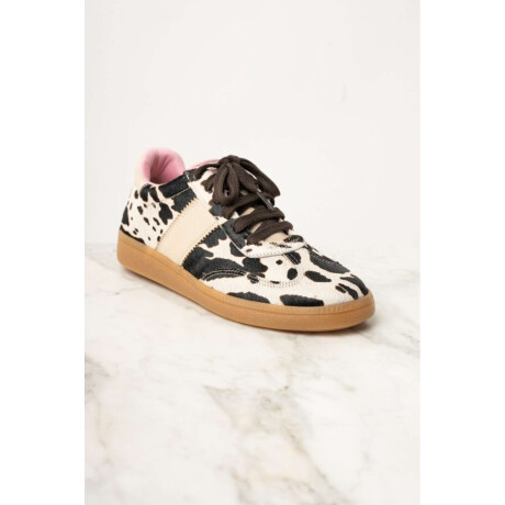 Pelo Animal Print Vaca Marron