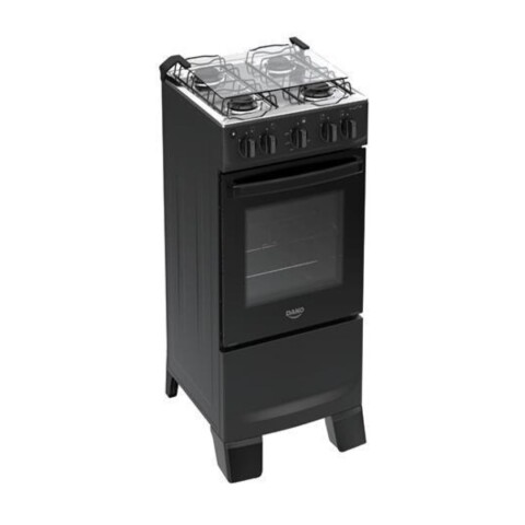 Cocina Dako Luna 4 Hornallas Negro