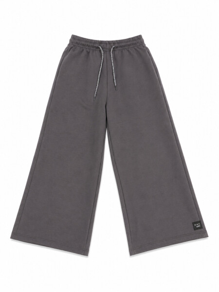PANTALON YARA BLOOM GRIS OSCURO