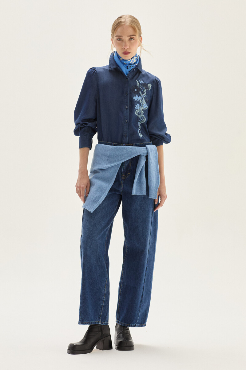 Camisa Willow - Azul 