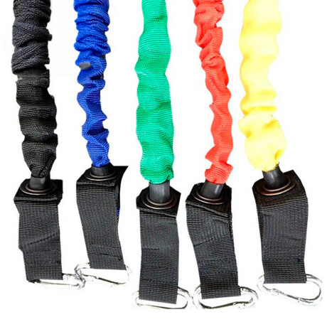 Set 5 Bandas Elásticas Forradas Resistencia + Bolso Set 5 Bandas Elásticas Forradas Resistencia + Bolso