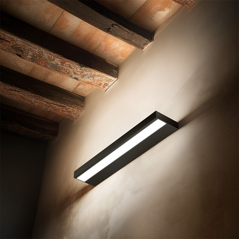 LUMINARIA DE PARED ANTIC CCT 90CM 15W Luminaria de Pared Antic Bidireccional 90cm 15W CCT Negra