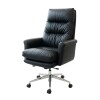 Silla de oficina Giratoria en Ecocuero Modelo Boss Negra Silla de oficina Giratoria en Ecocuero Modelo Boss Negra