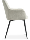 Silla de comedor PURHUS tela crudo/negro Silla de comedor PURHUS tela crudo/negro