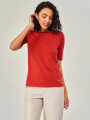 Remera Felton Naranja Oscuro