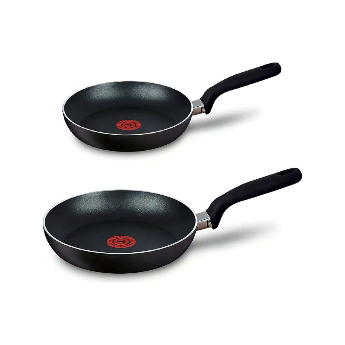 SET 2 SARTENES 20 y 24cm Tefal Vital | Color negro. 