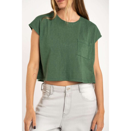Remera Algod0n Verde
