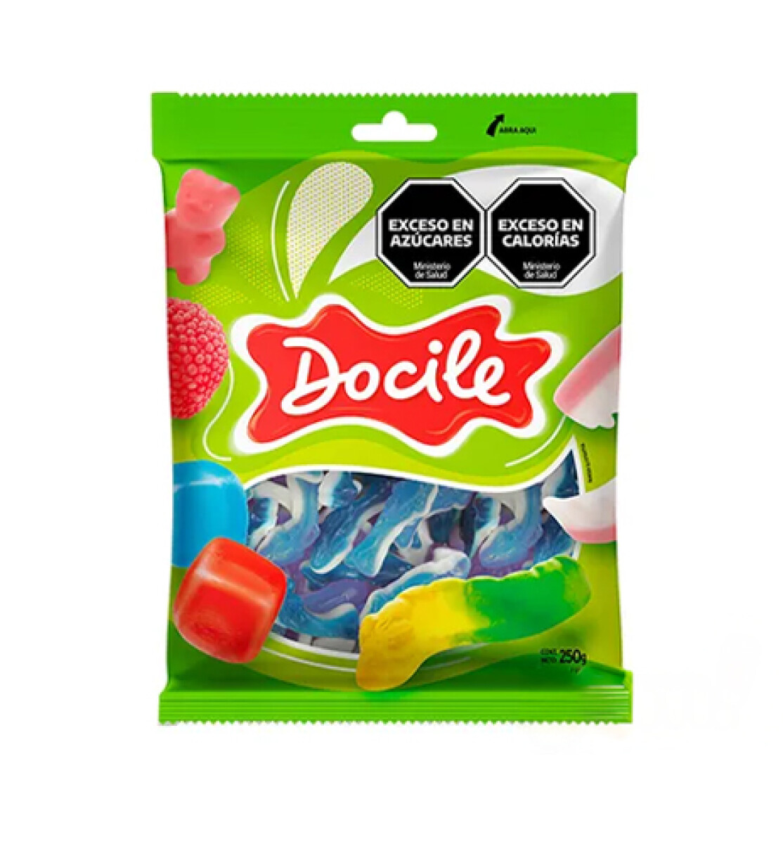 Gelatina Docile 500 grs - Tiburones 