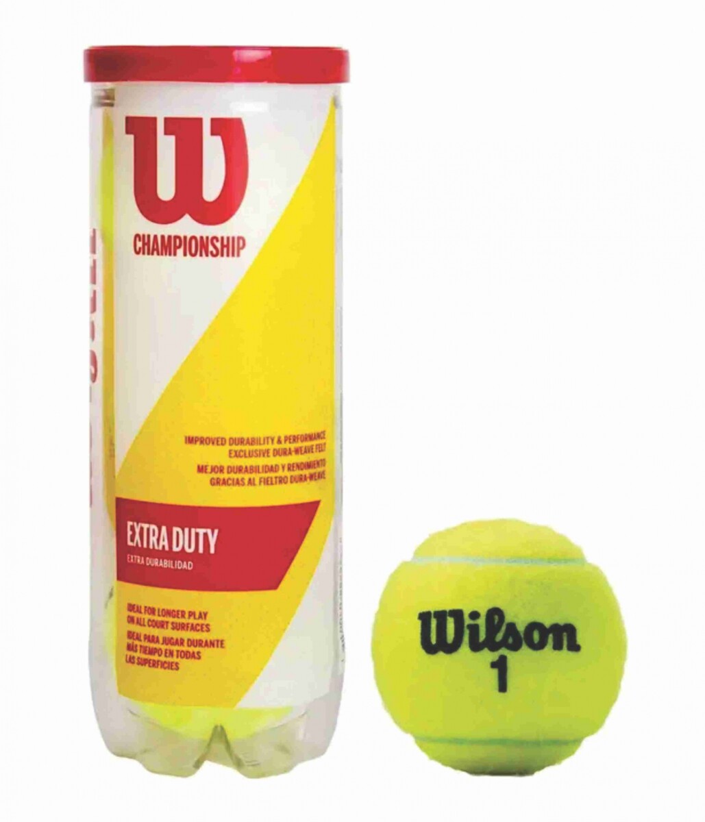 Pelotas de Tenis Wilson 