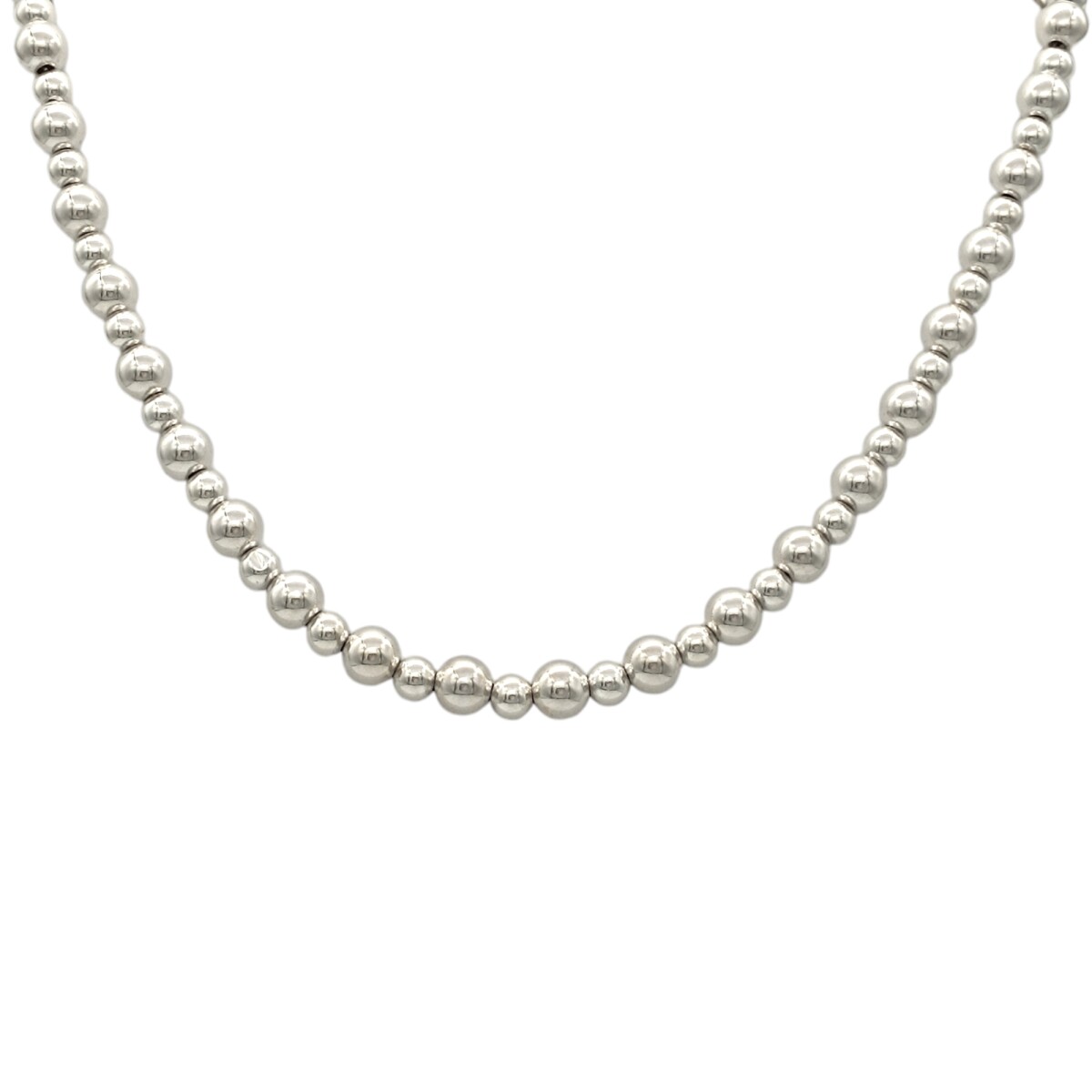 Cadena eslabón Bolas - Plata 925 - Sin Piedra - CD3269 - sinpiedra 