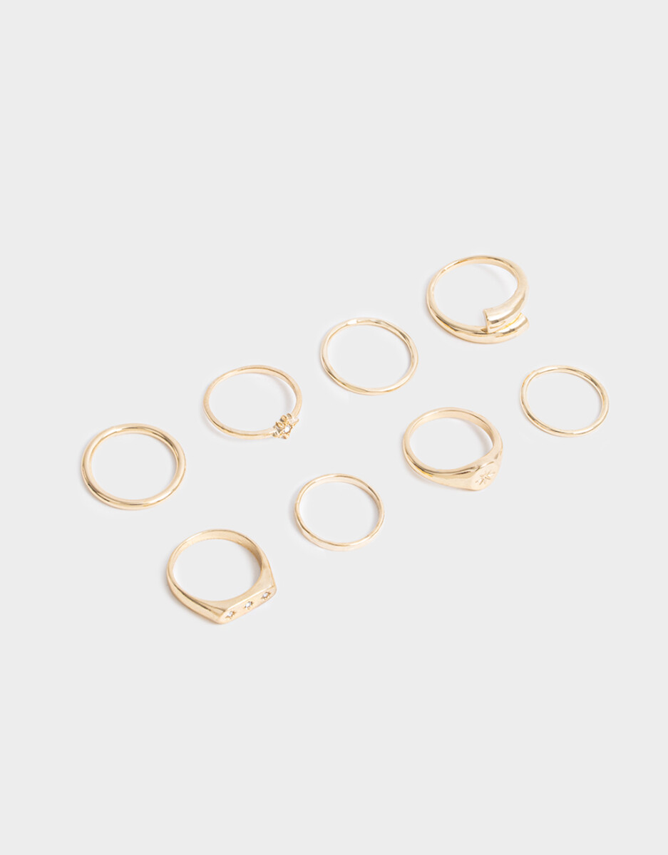 Anillos Sets De Metal 