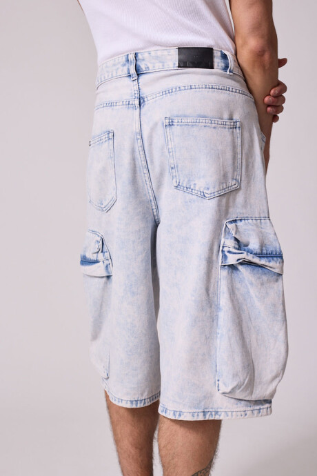 BERMUDA JEAN VARA DIXIE Celeste Claro