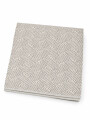 MANTEL ESTAMPADO LINEAS GRIS