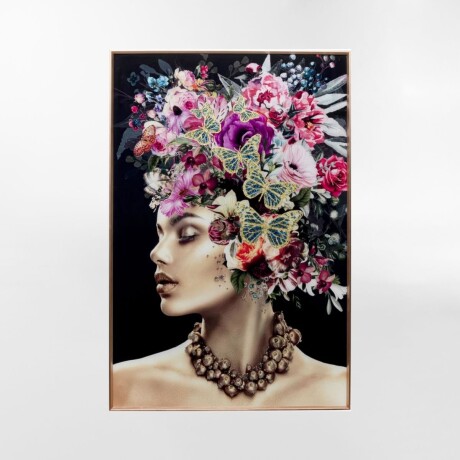 CUADRO MUSE GLAMOUR Multicolor - -