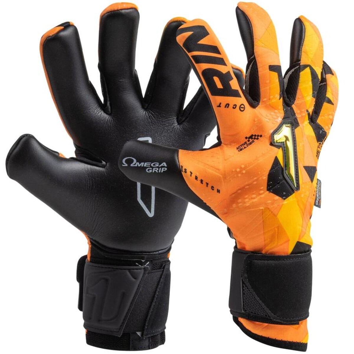 Guante Rinat Golero Meta Tactik Gk Alpha Inf. Naranja-Negro - S/C 