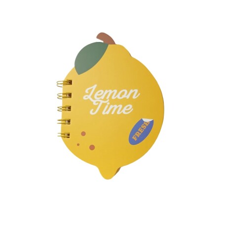 Libreta frutas limón