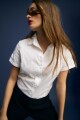 Camisa clásica blanco
