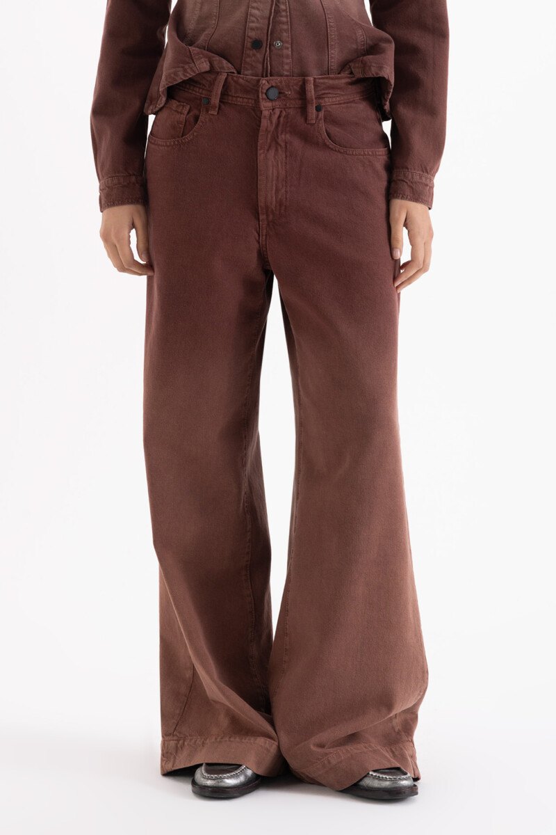 JEANS ICON WAVES Bordo