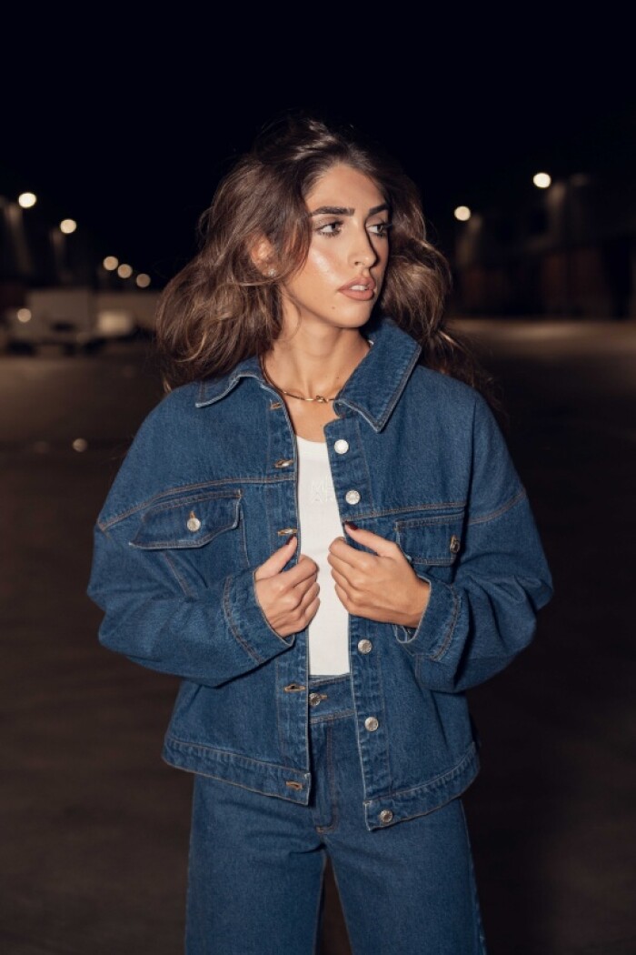 CAMPERA BRUNA DENIM BLUE CAMPERA BRUNA DENIM BLUE