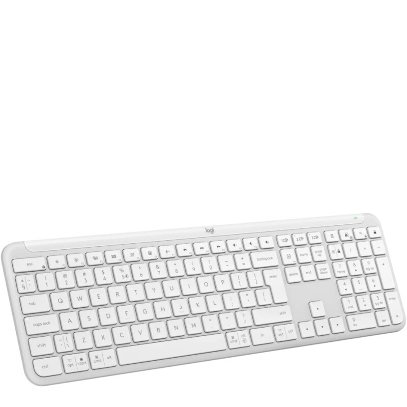 Teclado Logitech Signature Slim Keyboard K950 White SPA Teclado Logitech Signature Slim Keyboard K950 White SPA