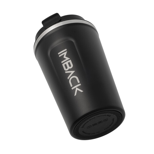 Vaso Termico Para Cafe 380 Ml Acero Inoxidable Imback Mug Bebidas Con Tapa Rosca Color Negro Vaso Termico Para Cafe 380 Ml Acero Inoxidable Imback Mug Bebidas Con Tapa Rosca Color Negro