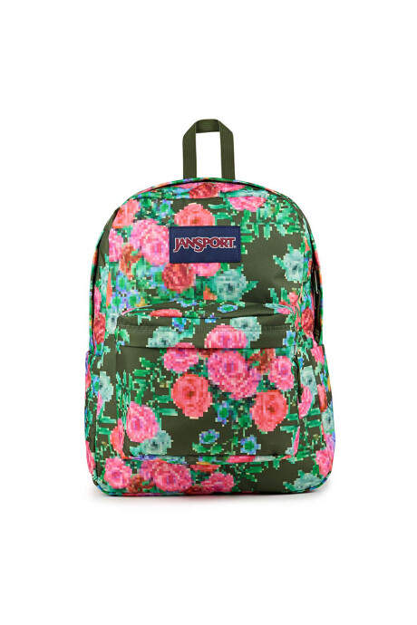 Mochila Superbreak - Unisex Bit Bouquet green