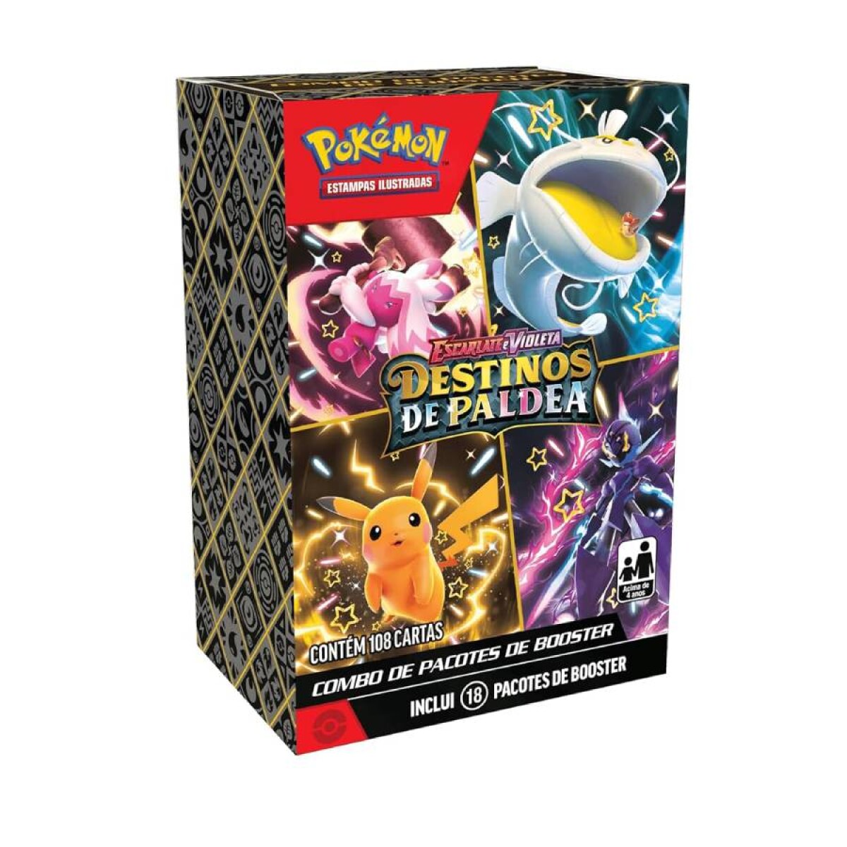 Pokémon Combo de Pacotes de Booster - Destinos de Paldea 