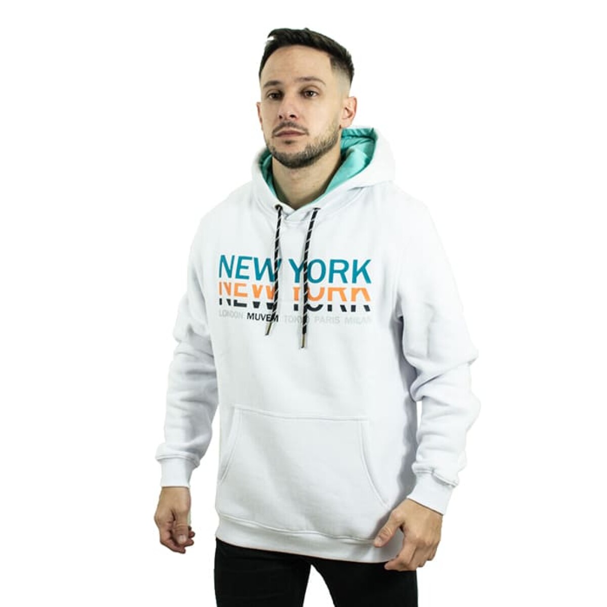 Canguro Muvem New York de Hombre - Blanco 