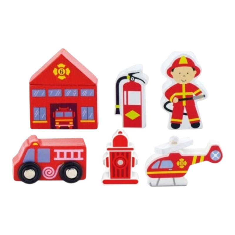 Set Accesorios Estación de Bomberos Viga Set Accesorios Estación de Bomberos Viga