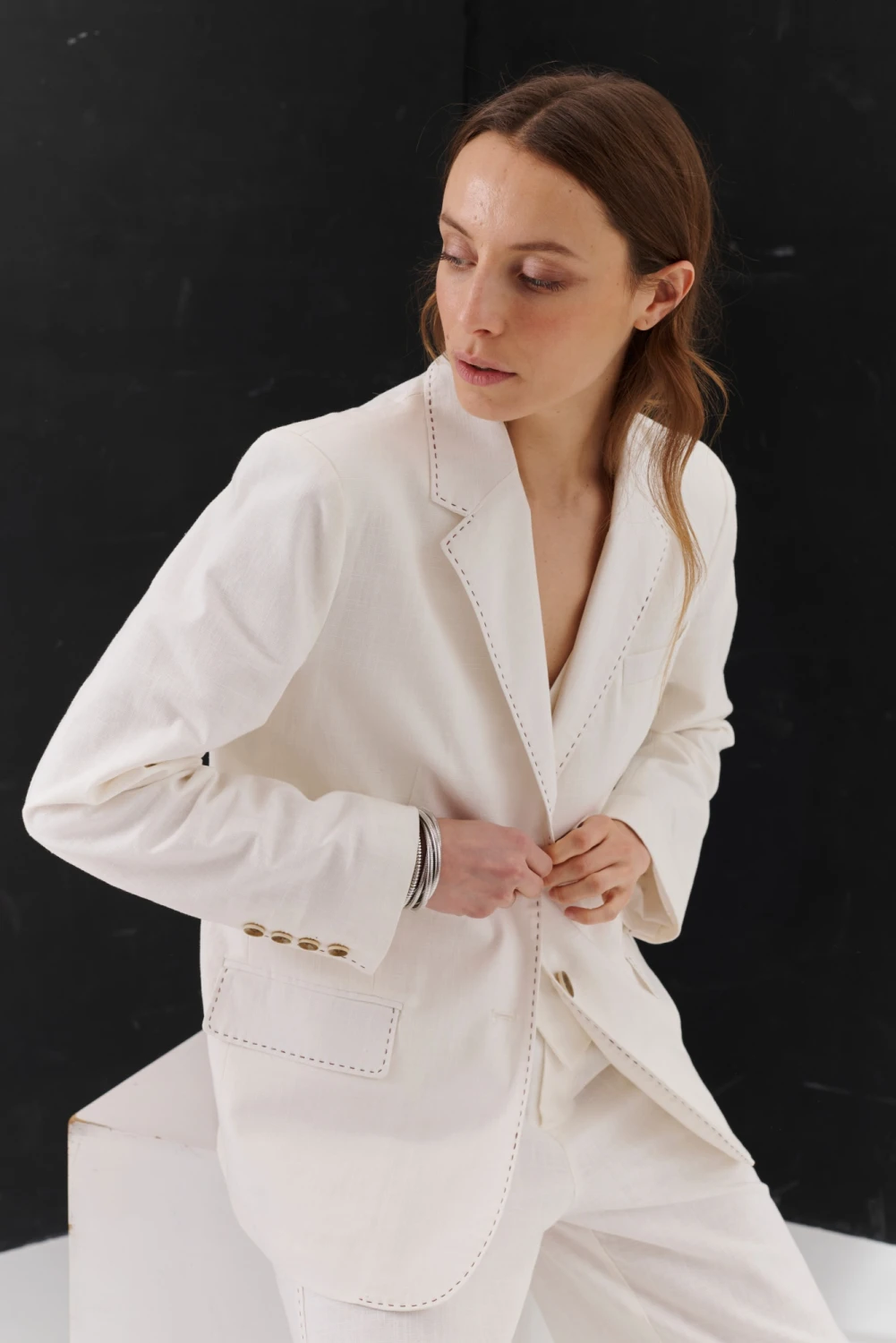 BLAZER LINO PIA blanco 3