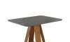Mesa de Comedor Celeste Blanco Gris