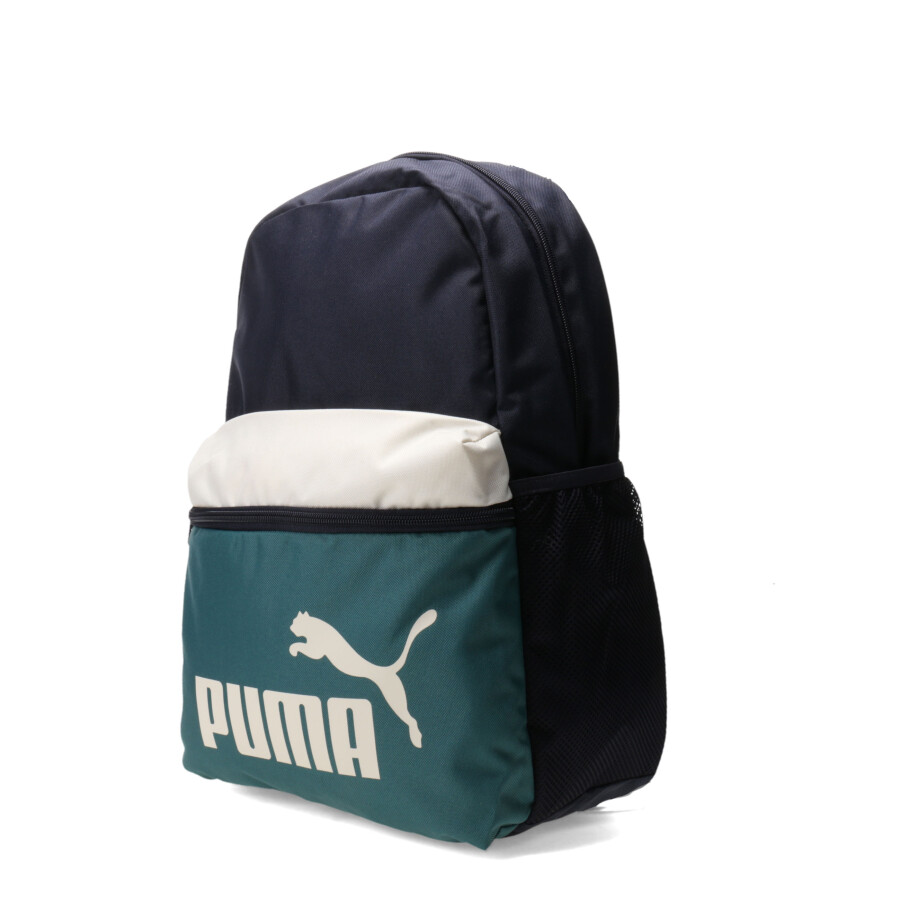 Mochila Puma Phase Color Block Azul - Verde
