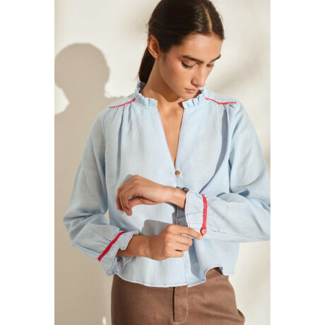 Blusa Arroyo Celeste