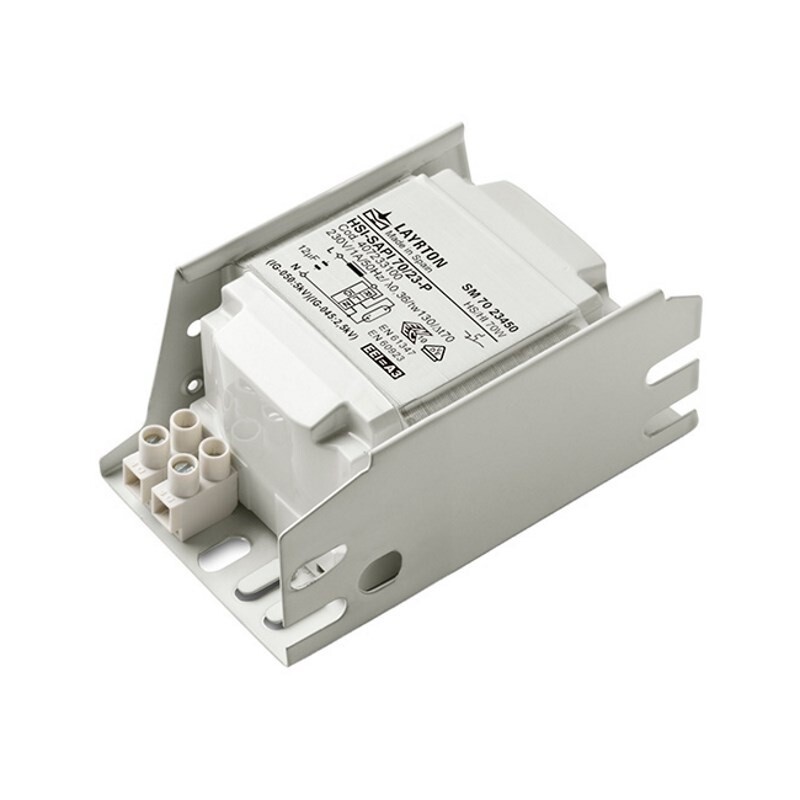 REACTOR V.M.HALOG./V.SODIO 70W 230V IG051 HSI-SAPI - A REACTOR V.M.HALOG./V.SODIO 70W 230V IG051 HSI-SAPI - A