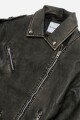 Campera eco cuero NEGRO