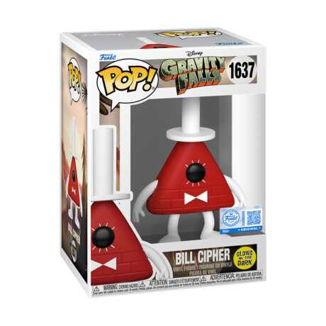 Bill Cipher - Gravity Falls (Glows In The Dark) - 1637 Bill Cipher - Gravity Falls (Glows In The Dark) - 1637