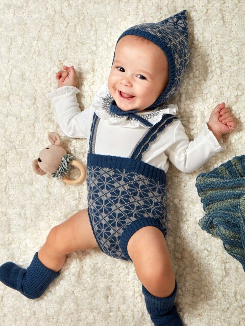 Body Manga Larga Cuell Blanco Roto