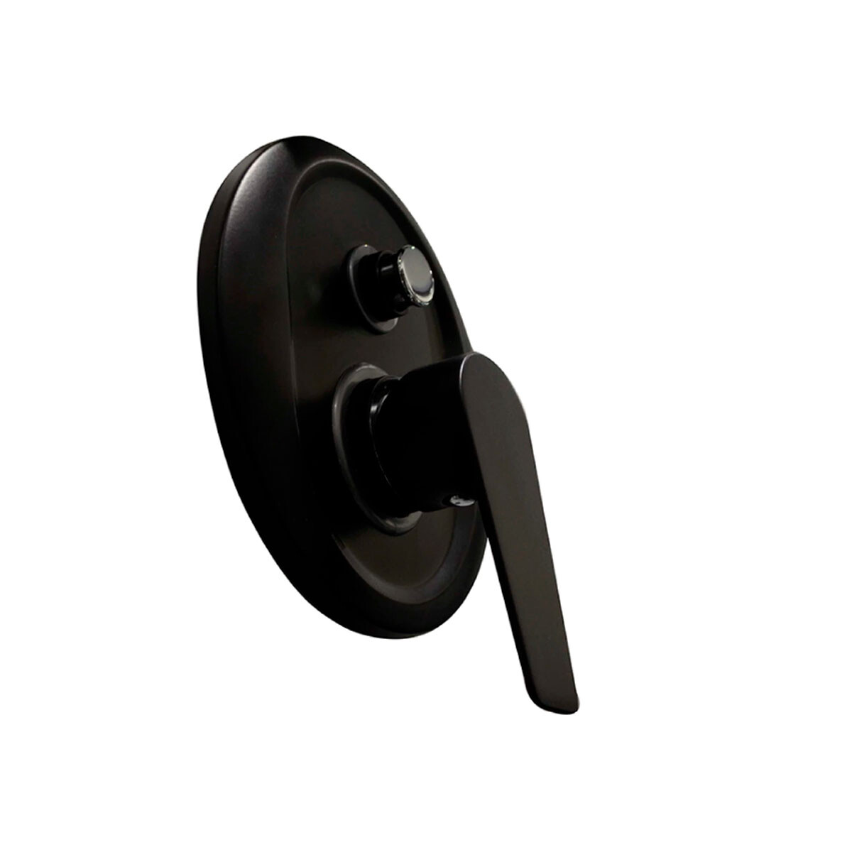 Mezcladora Ducha Empotrada Monocomando Negro Mate Sprint 