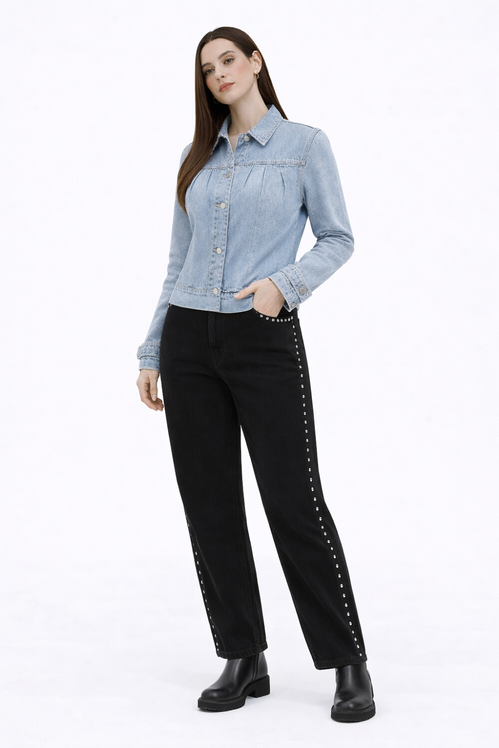 Campera Plaba Celeste