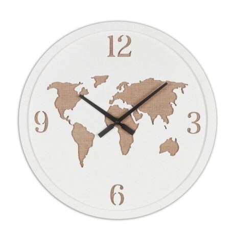 RELOJ DE PARED MDF MUNDO RELOJ DE PARED MDF MUNDO