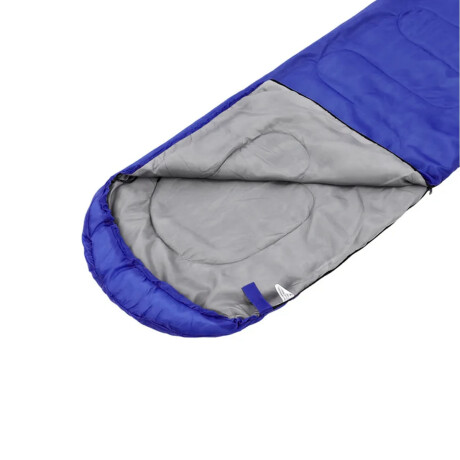Sobre Dormir C/ Capucha Reforzado + Bolso Camping N1 Azul