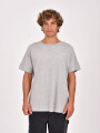 REMERA NAUPLIA GRIS MELANGE M