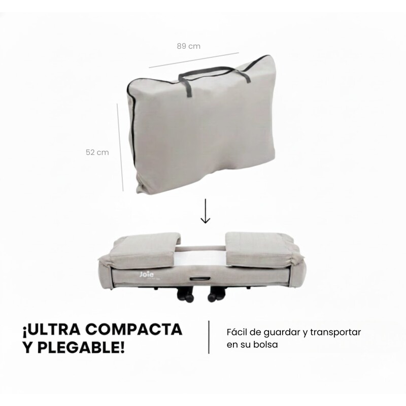 Cuna Colecho Joie Rommie Go Clay Cuna Colecho Joie Rommie Go Clay