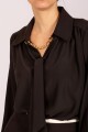 Blusa Con lazo Negro