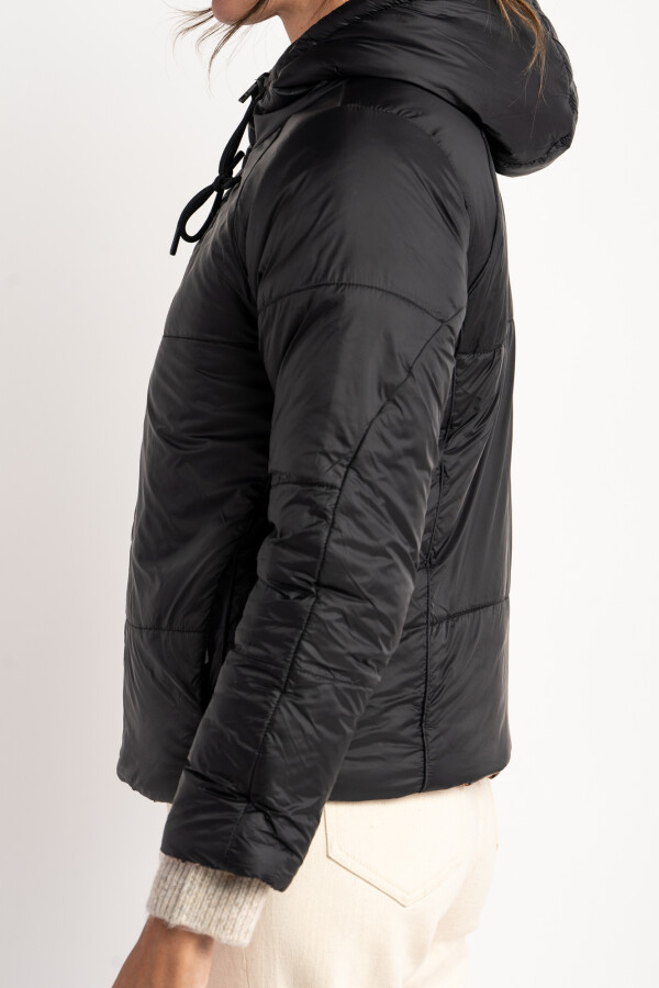 Campera Reversible Negro