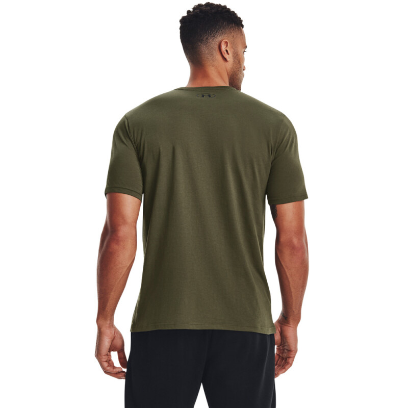 UA M SPORTSTYLE LC SS-ORG GRN-390