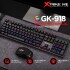 Teclado Mecánico Gamer Rgb Xtrike Me GK-918 Anti-Ghosting Color Negro